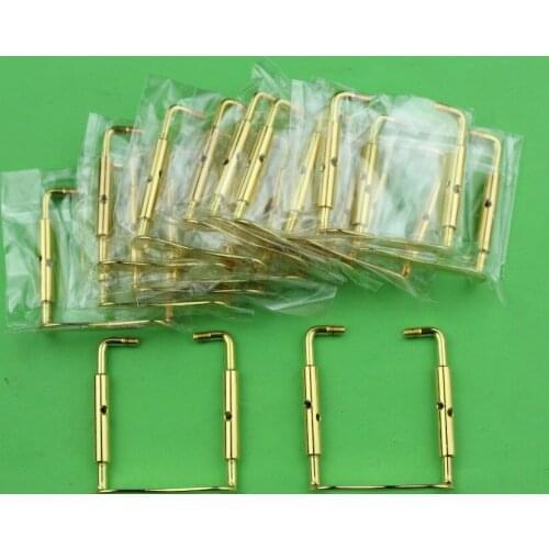 50 pcs golden Violin Chin Rest Clamp screw 3/4-4/4 size, Violin Accessories