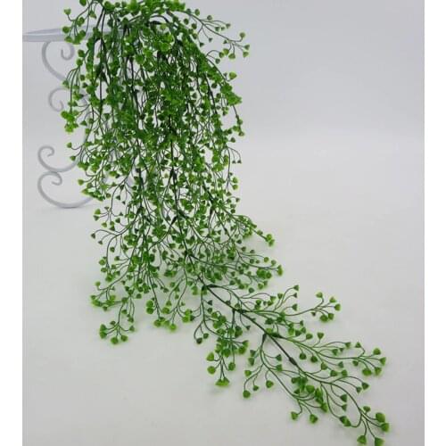 82cm Wall Hanging Artificial Plant Rattan Vine Home Garland Garden Wedding Decoration Simulation Golden Bell Green Leaves Plant