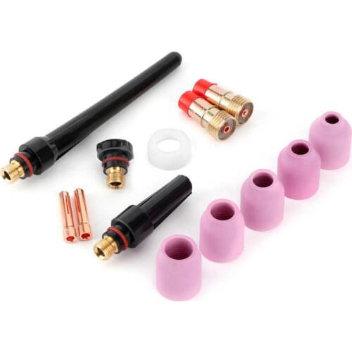 Car Emergency Kit car tools set box TIG Welding Torch Gas Lens Alumina Nozzle Cup Kit Accessories Fit for WP9 20 25