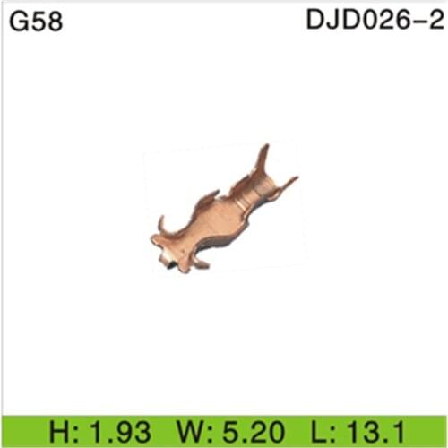 Free shipping 1000pcs Car Electronics & Motorcycle Accessories & Parts G58 female terminal connector