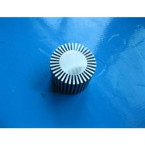 Free Ship 5PCS LED Radiator 5/7W Aluminum Radiator Sunflower Aluminum Heatsink diameter:60.8mm,Solid 36.5MM,High 10mm Heatsink