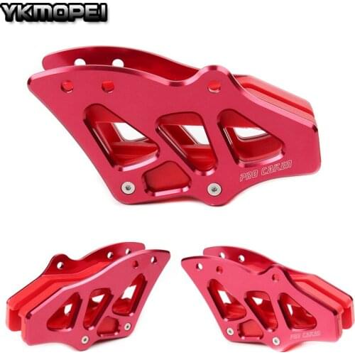 CNC Chain Guide Guard Sprocket Guard for CR CRF 250 CR125 CRF250 CRF250R CRF450 CRF450 MX motocross parts free shipping 1 order