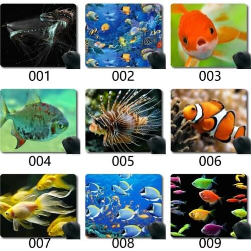 Gaming Mouse Pad Custom,Mouse Pad,Ocean Fish Theme Of Unique Gaming Mouse Pads