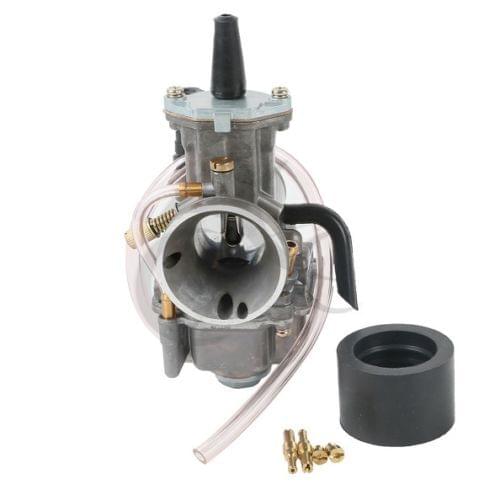 Carburetor 28mm Carb W/ Intake Needle Jet For Kawasaki KX80 KX85 KX100 KX125 New