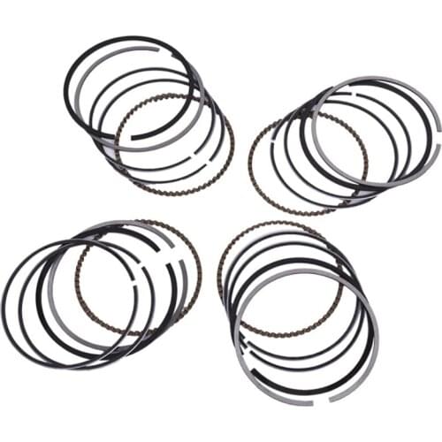 55.5mm Motorcycle Piston and Piston Ring Kit For HONDA VFR400 VFR 400 VFR400Z 87 +50 Oversize 0.5 +0.5mm