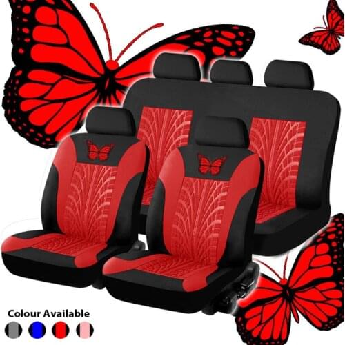 Beautiful Butterfly Seat Cover Exported to Europe and America Middle East Fabric Special Craft Universal Car Seat Cover