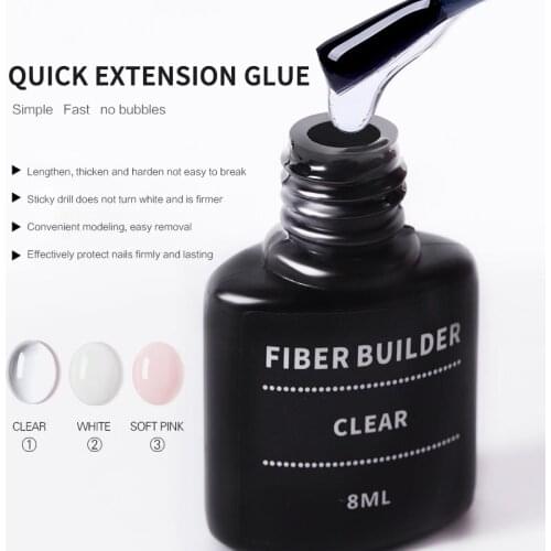 Nail Extension Glue Nail Art Tools Nail Care Fiberglass Silk Nails Gel Polish Gel Extension DIY Manicure Accessories TSLM1