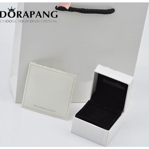 NEW Genuine Fashion Charm Box Women Earring Boxes Original Jewelry charm Gift box factory Wholesale
