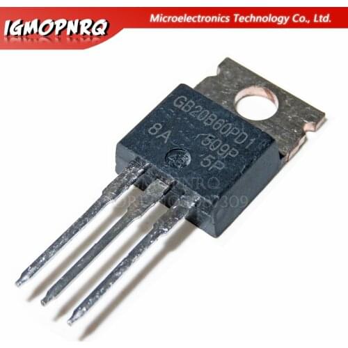 10pcs IRGB20B60PD1 GB20B60PD1 IGBT new original