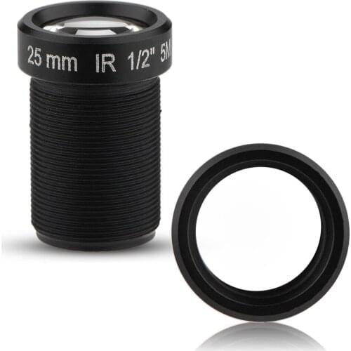 25mm CCTV Camera Lens Super Clear 5 Million Pixels 1/2\'\' Security Camera Lens for WiFi Camera Hot