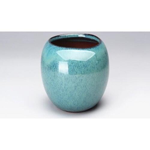 Personality Creative Purple Clay Flower Pot Succulents Mini Breathable Stoneware Bonsai Pots with Holes