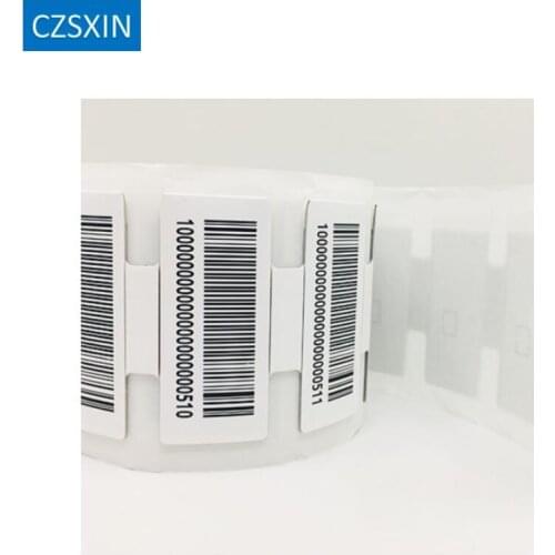 Printable Long Range ISO18000-6C Passive UHF on metal RFID Sticker Tag UHF soft programmable epc gen2 rfid anti metal tag