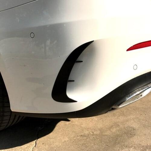 It Is Suitable For 19 Mercedes Benz Class A A180l A200l New Class A Amg Sports Rear Bar Surrounded Rear Air Knife Modification