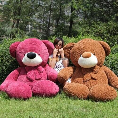 Fancytrader Real Picture! 1 pc Biggest 79'' / 200cm Giant Plush Stuffed Teddy Bear, 2 Colors Available, Free Shipping FT50718