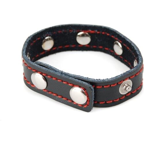 Sex Cock Ring PU Leather Cage Rings Rubber, Penis Extender Ring For Mans Adult Games, Penis Rings Delay Time Sex Toys For Male