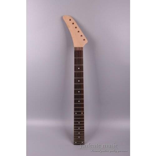 Electric guitar neck 24 Fret 25.5" Truss Rod Rose Fretboard Mahogany quality Banana guitar neck #B1