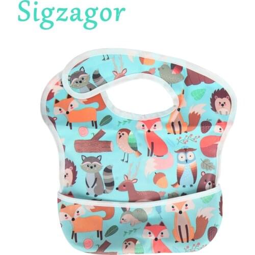 Sigzagor Baby Bibs