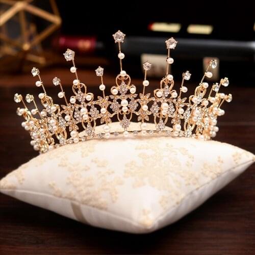 Crown Tiara Wedding Bridal Hair Accessories Crown Headband Birthday Accessories