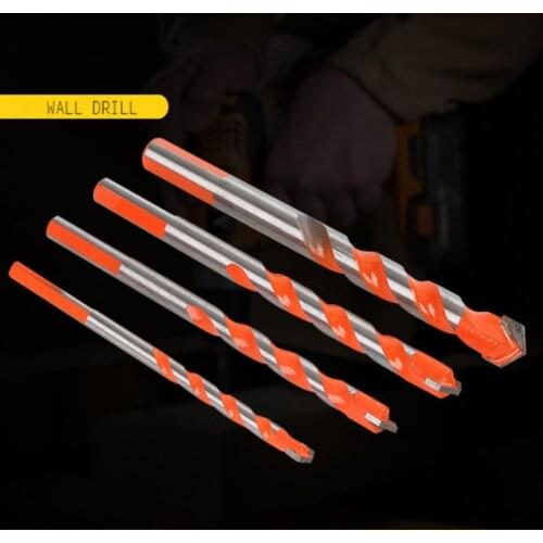 Top quality 6mm 8mm 10mm 12mm Concrete Ceramic Tile Masonry Spade Drill Bit Wall Drilling Glass Wood Drill Bits
