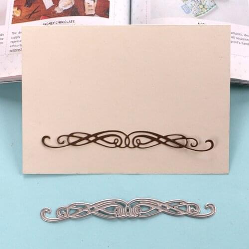 DUOFEN Stencils metal Cutting die European style classical border for DIY craft projects Scrapbook Paper Album