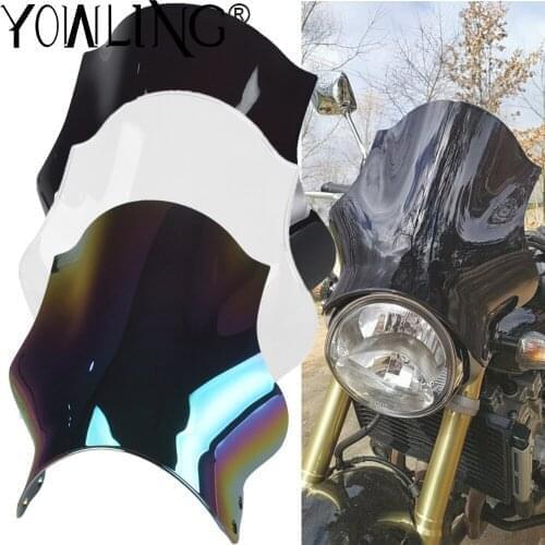 Motorcycle Windshield For Yamaha V Max VMax V-Max 1200 VMax1200 Motobike Protective WindScreen ABS Windbreak Accessories