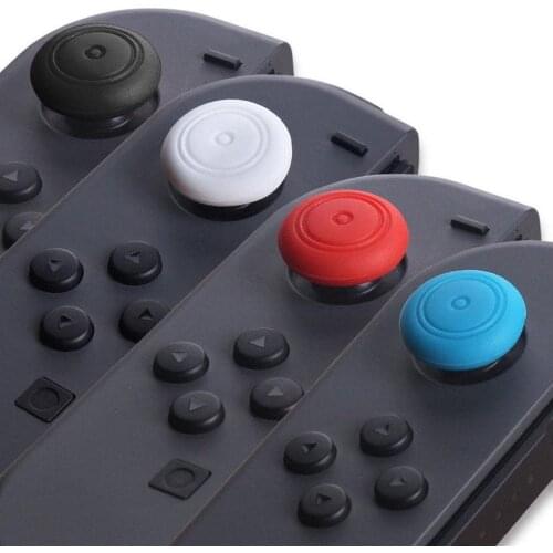 High-strength Silicone Thumbstick Thumb Stick Grip Caps（6Pcs） for Nintend Switch Console Prevent Bump and Scrape Clearance Sale