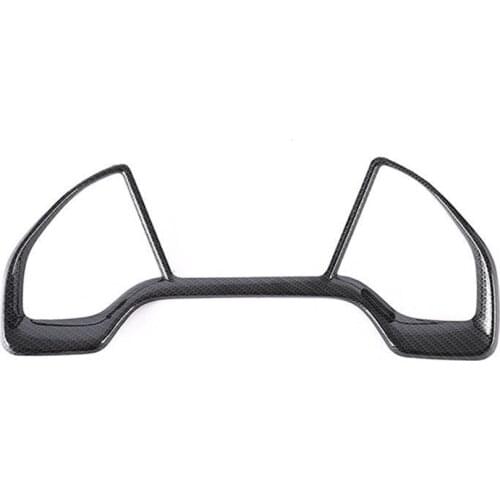 YAQUICKA Car Interior Front Console Dashboard Instrument Frame Bezel Cover Trim Styling For Honda Civic 2016 2017 2018 Accessory