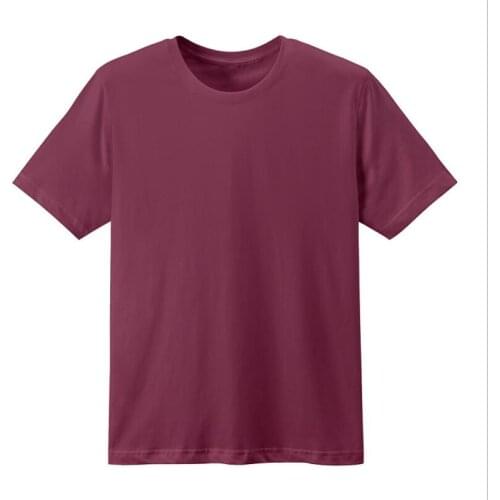 2020 New T Shirt Men Tee Shirts Summer Casual 100% Cotton Tops Tshirt Short Sleeve O-Neck Loose Clothes