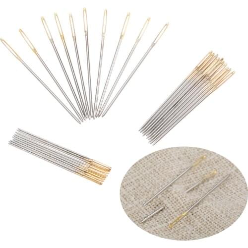 30pcs/box Blunt Big eye Sewing Needle Embroidery Fabric Cross Stitch Needles Sewing Knitting Embroidery Hand DIY Tool 22#24#26