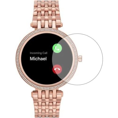Tempered Glass Protective Film For Michael Kors Access Gen 5E MKGO/Darci Smartwatch LCD Screen Protector Cover Watch Protection