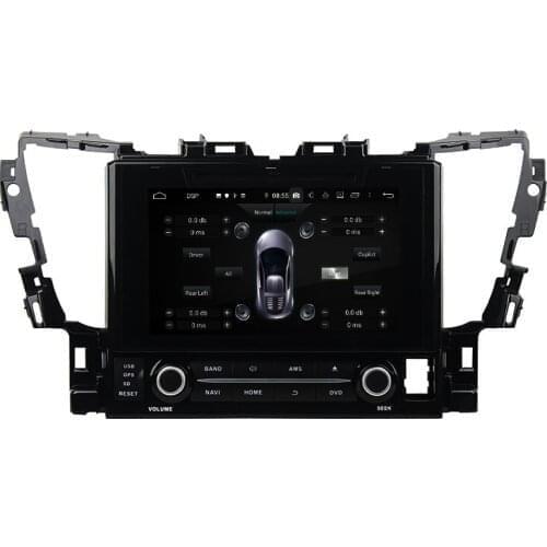 9" 2 Din Android 10.0 PX6 Car Radio For Toyota Alphard 2015-2018 Stereo Multimedia 6 Core Audio 4+64G Navigation DSP DVD Player