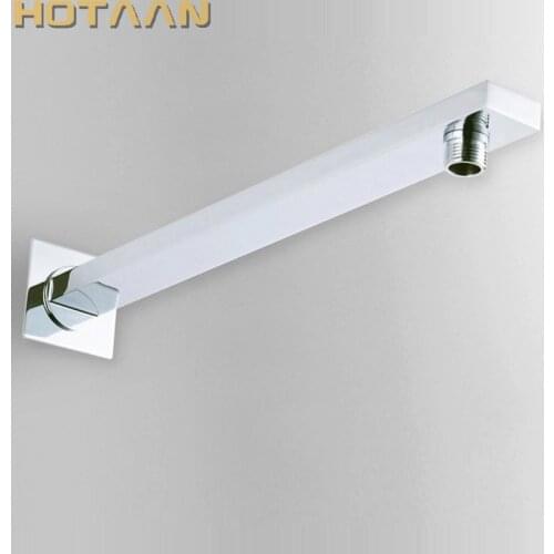 Free Shipping 38cm Length Conseal Install Shower Fixed Connecting Pipe Wall Mounted Shower Arm For Shower Head Shower Accessory