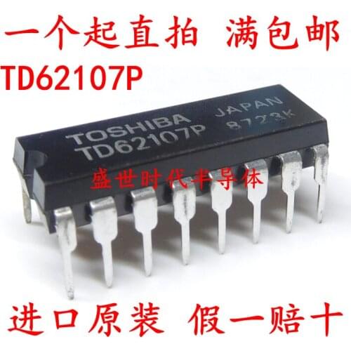 5/PCS NEW Brand New Original Td62107p Dip-16 Td62107pg Drive IC Chip