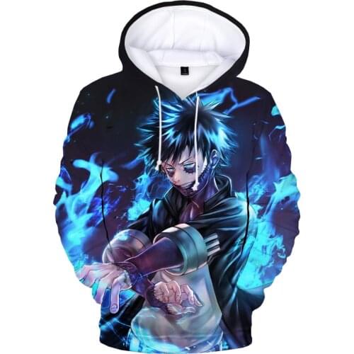 Kids Hoodie My Hero Academia Dabi 3D Print Hoodie Sweatshirts Anime Cosplay Streetwear Cool Hoodies Men Women Casual Pullover