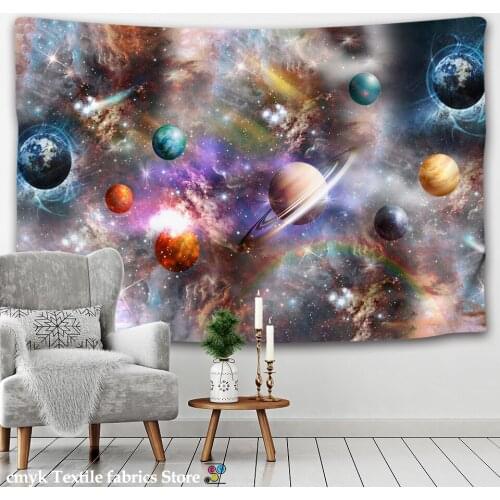 Tapestry psychedelic pattern yoga throw beach throw carpet Hippie Home Decor Wall Tapestry Blanket Galaxy Hanging Wall Tapestry