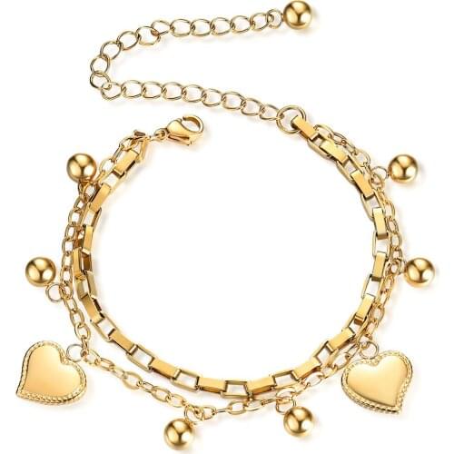 HTPUNKJU Metal Bracelets