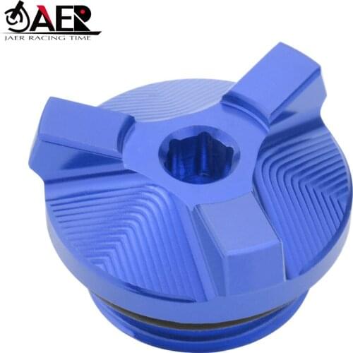 JAER For BMW S1000RR 2009-2018 Motorcycle CNC Engine Oil Filler Cap Cover Screw S1000R 2014-2018