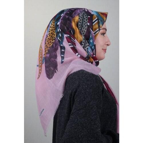 CASHMERE COOL LINEN FLAMLI SCARF DESEN-44 - RENK-06