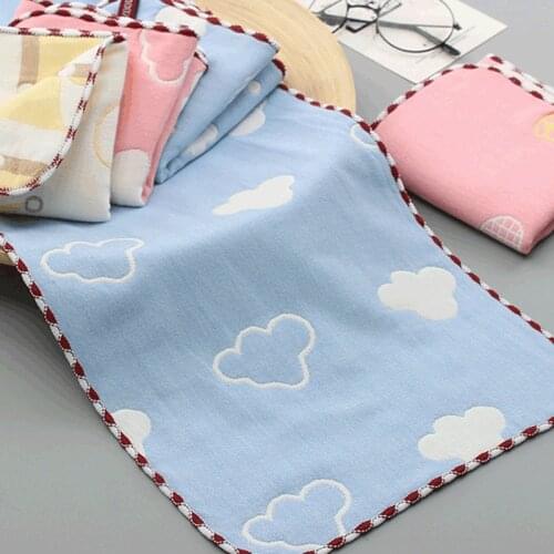Muslin Handkerchiefs Baby Towel Newborn Reusable Cloth Muslin Baby Cotton Wipes Gauze New Born Washcloth for Children