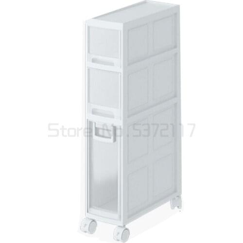 There is no need to install the side cabinet for storage of the floor toilet in the bathroom