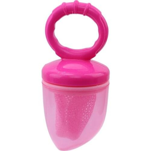 New Safe Baby Fruit Vegetable Chewing Baby Pacifier Teether Food Feeder Child Bites Le Net Bag