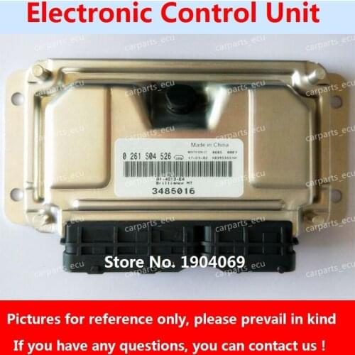 Engine Computer Board 0261S04759 3485053 M7.9.7 ECU F01R00D738 F01RB0D738 3103243/0261S04762 3485054 For Zhonghua Wagon Car