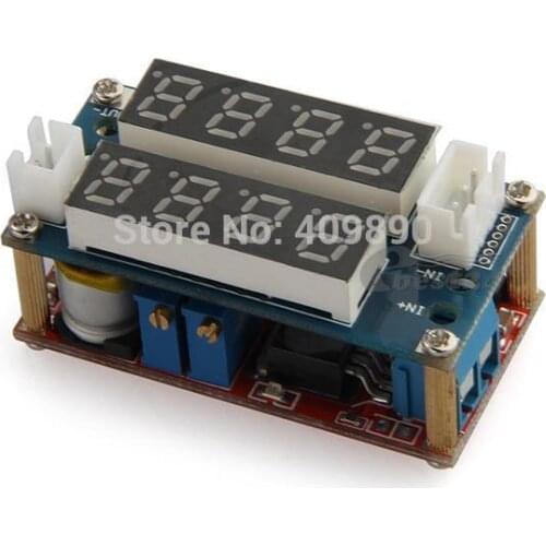 DC Boost-Buck Converter 5A Constant Current Volt Regulator Dual Display