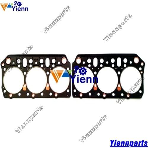 Doosan DE12TI DE12TIS DE12T cylinder head Gasket 65.03901-0051 65.03901-0052 for MEGA 400-3 excavator engine rebuild parts