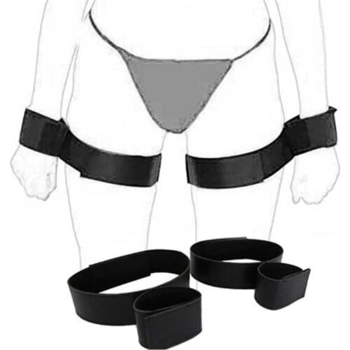 Adult Games Slave Sex Toys For Woman Couples BDSM Bondage Restraints Adjustable Handcuffs Ankle Nylon Strap Fetish Sexy Products