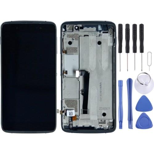 High Quality LCD Screen and Digitizer Full Assembly Replacement with Frame For Alcatel One Touch Idol 4 LTE / 6055 With Tools