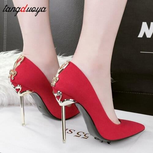 High heels shoes woman pointed toe ladies heel pumps women shoes stiletto heels wedding shoes ladies high heel pumps sexy tacone