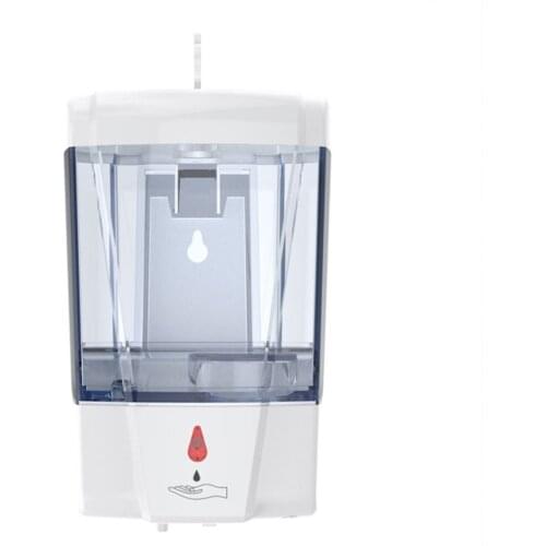 Smart Gel Alcohol Disinfectant Hand Sanitizer Automatic Sensor Soap Dispenser 700ml Wall-mounted Soap Dispenser