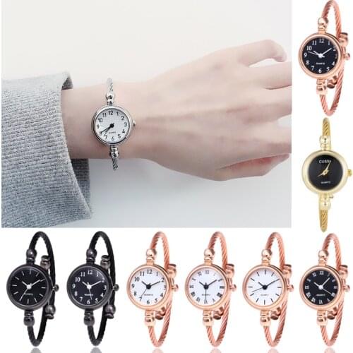 Women Korean New Watch Bracelet Jewelry Watch Simple Versatile Fashion Small Dial Girl Ladies Watch