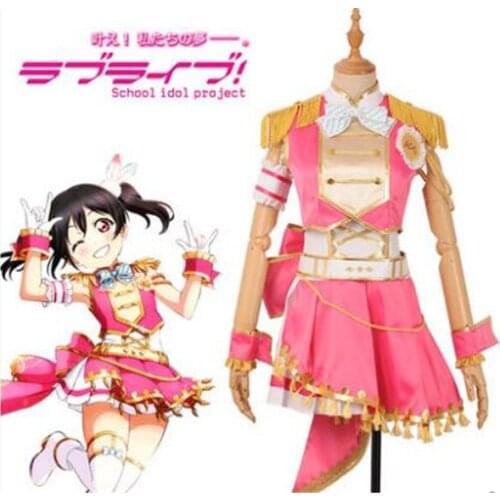 2019 Anime Cosplay Clothing Cosplay Costumes Love Live 6th Anniversary Nico Yazawa Uniforms Lolita Dress A